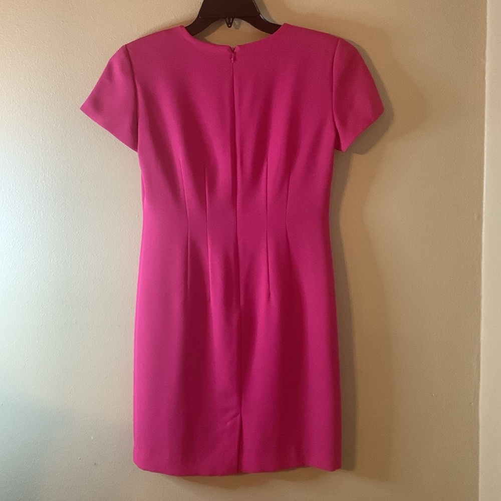Worthington Petite Pink Dress Baby Doll Size 4P Used - Picture 2 of 4